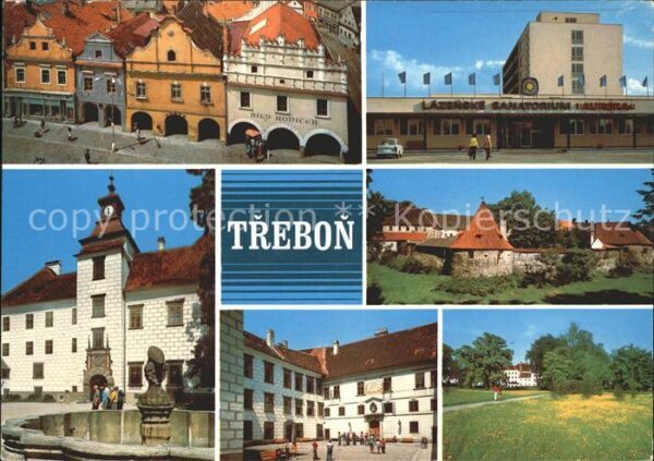 Trebon Czechia Vyrostla z trhove osady zminovane jiz v