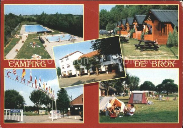 Valkenburg Suedholland Camping De Bron Swimmingpool Bungalows