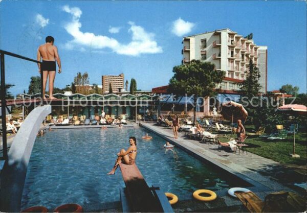 Montegrotto Terme Hotel Continental Terms Piscina Termale