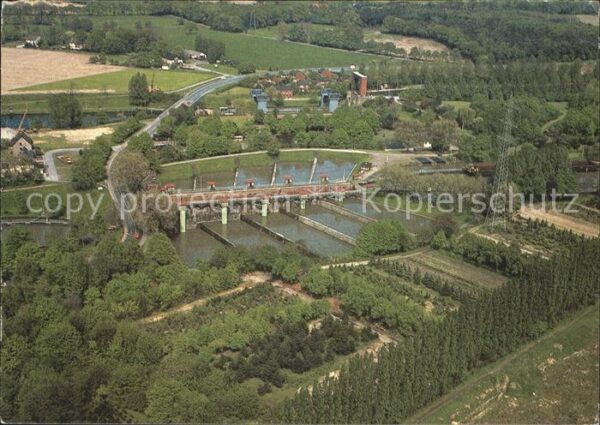 Waltrop Alte Schachtschleuse Henrichenburg Flie