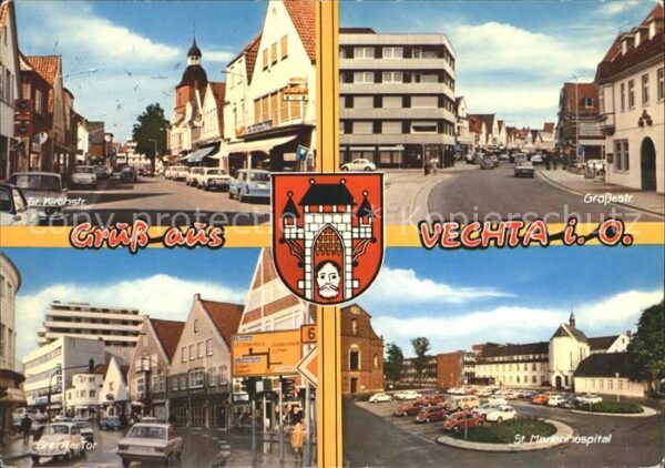 Vechta Gr Kirchstr Grossestr Bremer Tor St Mar