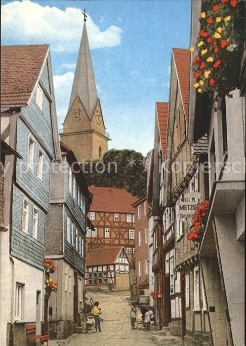Wetter Hessen Krämergasse Kirche