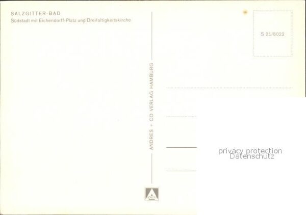 Salzgitter Bad Südstadt mit Eichendorff Platz und Drei – Bild 2