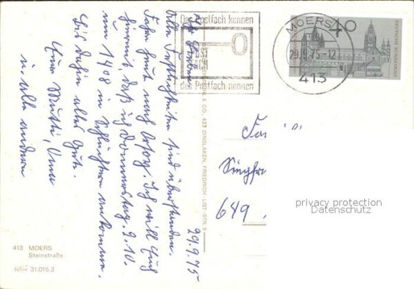 Moers Steinstrasse – Bild 2