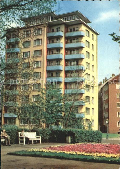 Karl-Marx-Stadt Hochhaus am Schlossteich