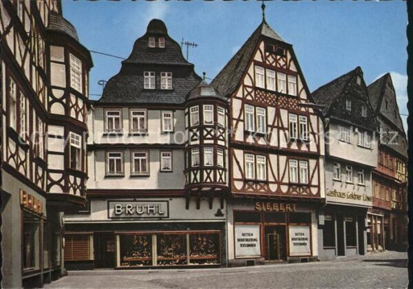 Limburg Lahn Kornmarkt Fachwerkhäuser