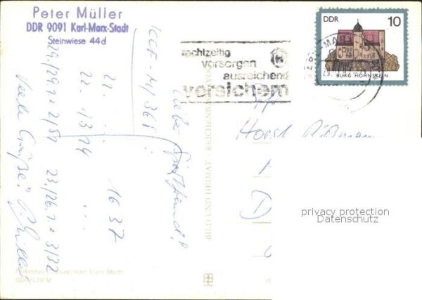 Karl-Marx-Stadt Basar Teilansichten – Bild 2