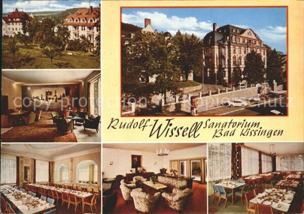 Bad Kissingen Rudolf Wissell Sanatorium Aufenthaltsra
