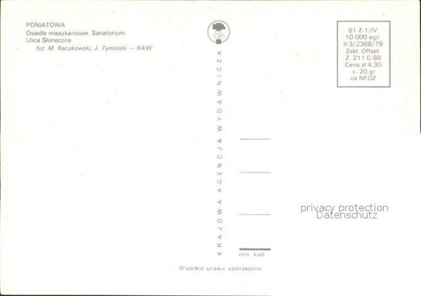 Poniatowa Osielde mieszkaniowe Sanatoirum Ulica S – Bild 2