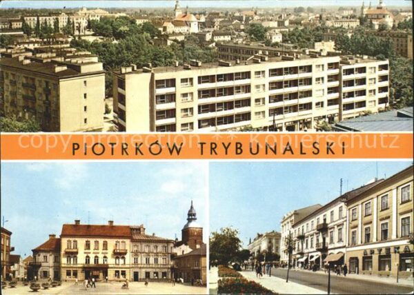 Piotrkow Trybunalski Widok ogolny Rynek Trybunal