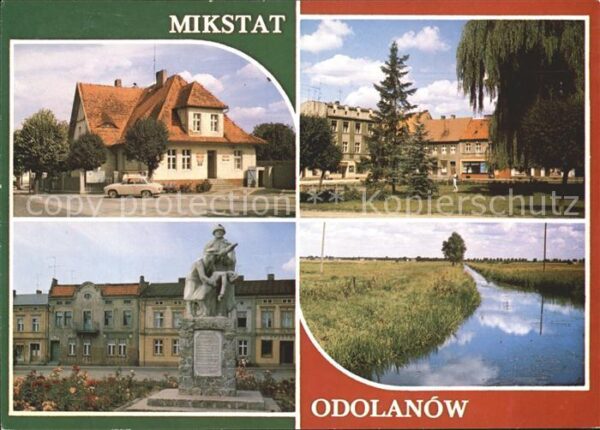 Mikstat Miasto w poloncnej czesci Wzgorz Ostrze