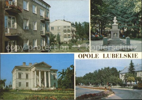 Opole Oppeln Oberschlesien Siedlung Monument Tadeusza Kosciuszki S