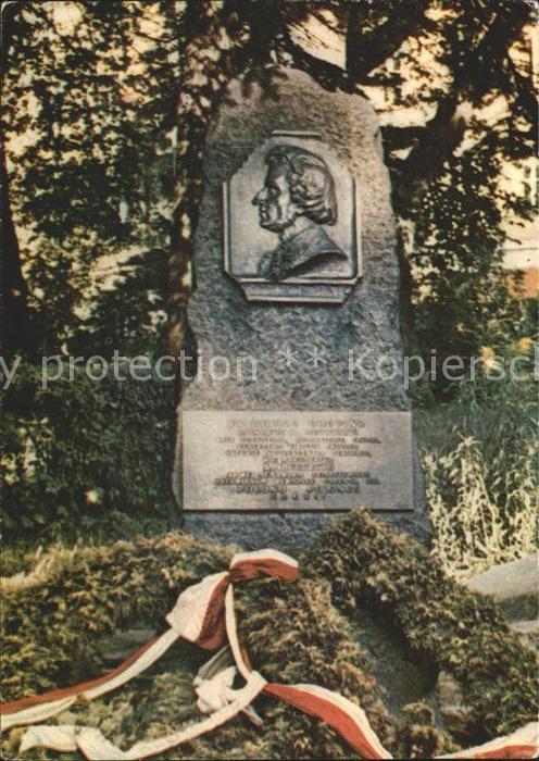 Duszniki Zdrój Pomnik Fryderyka Chopina