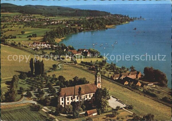 Birnau Basilika Birnau am Bodensee Fliegeraufn