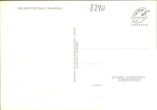 Bad Neustadt Kurhaus Wandelhalle – Bild 2
