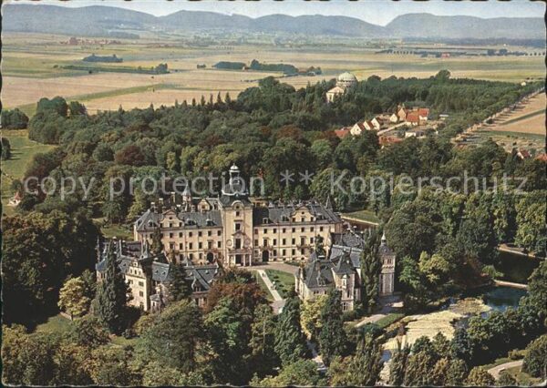 Bueckeburg Schloss Bückeburg Fliegeraufnahme