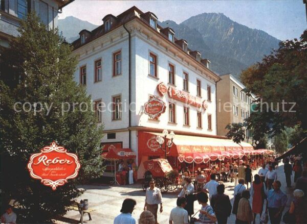 Bad Reichenhall Stammhaus Conditorei Cafe Confiserie Re
