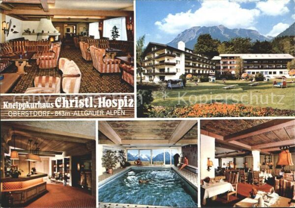 Oberstdorf Kneippkurhaus Christl Hospiz Restaurant