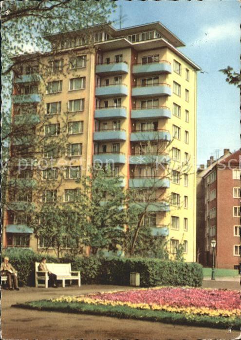 Karl-Marx-Stadt Hochhaus am Schlossteich