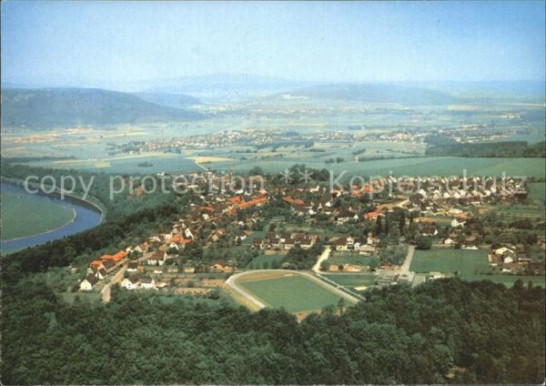 Fuerstenberg Weser Fliegeraufnahme
