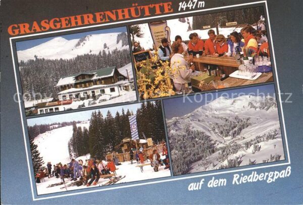 Balderschwang Grasgehrenhütte Riedbergpass Gaststube