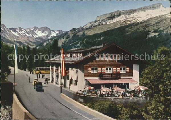 Kleinwalsertal Österr Grenzgasthof Walserschanz mit Ho