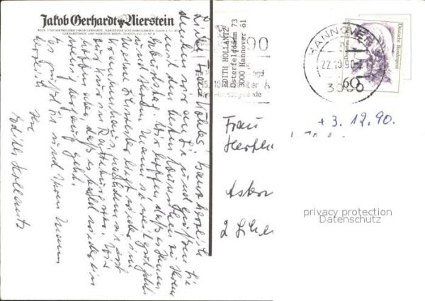 Nierstein Rhein Gerhardtshof Weinkeller Pferdegespann W – Bild 2