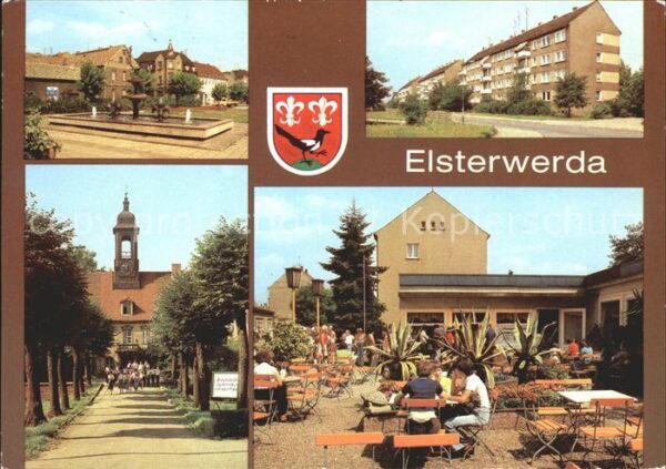 Elsterwerda Elsterbrunnen Markt Blumenstr Arndt Obe
