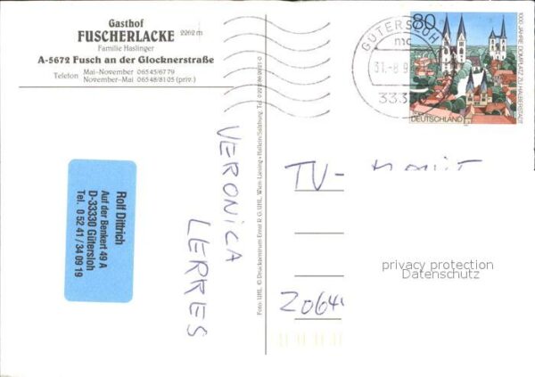 Fusch Grossglocknerstrasse Gasthof Fuscherlacke – Bild 2