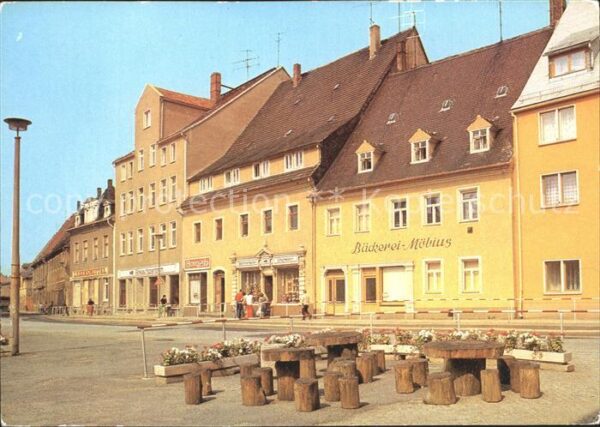 Oederan Platz Befreiung Bäckerei Möbius