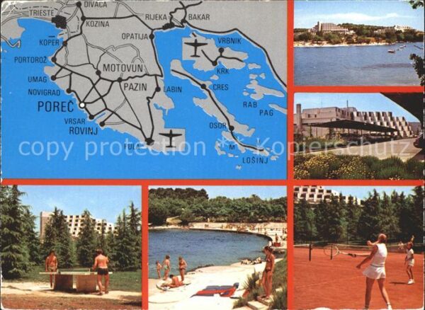 Porec Riviera Tennis Strand