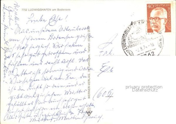 Ludwigshafen Bodensee Fliegeraufnahme Hafen – Bild 2