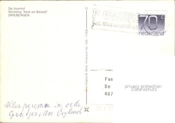 Driebergen Voorhof Stichting Kerk Wereld – Bild 2