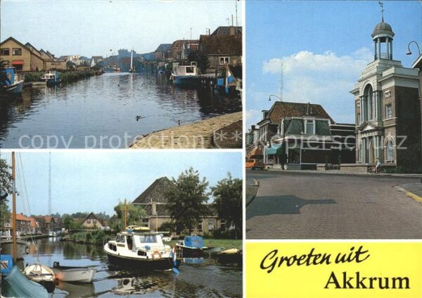 Akkrum Kirche Motorboot