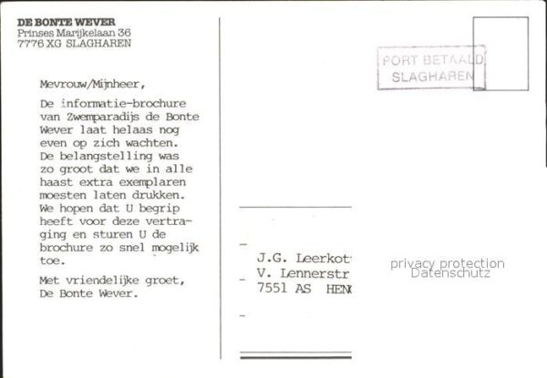 Slagharen Bonte Wever – Bild 2