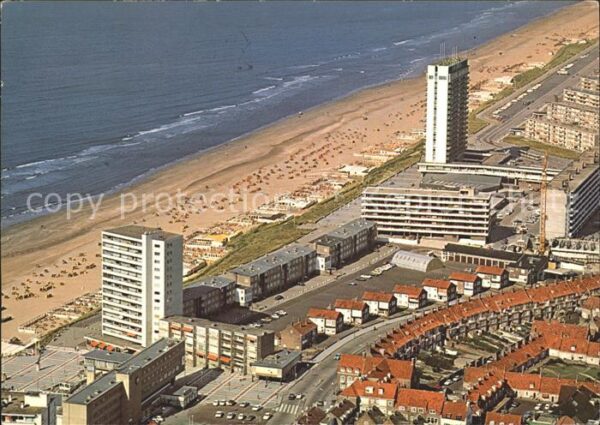 Zandvoort Holland Fliegeraufnahme