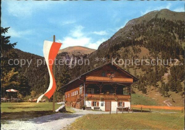 Pertisau Achensee Alpengasthaus Pletzachalm