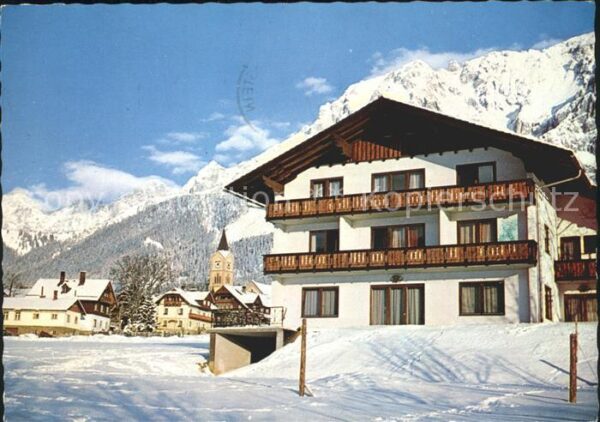 Ramsau Dachstein Steiermark Frühstückspension Bergidyll