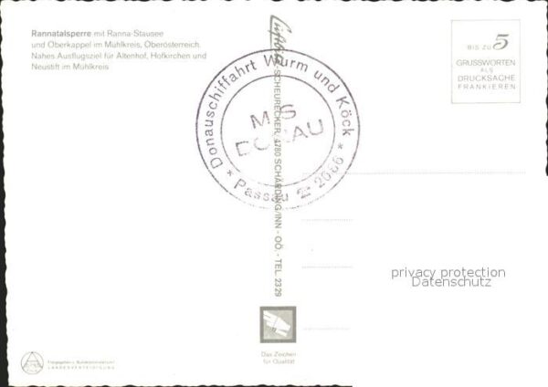 Neustift Muehlkreis Rannatalsperre Oberkappel – Bild 2