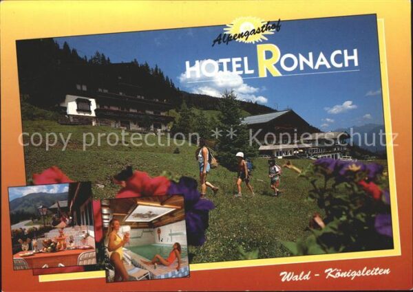 Koenigsleiten Alpengasthof Hotel Ronach