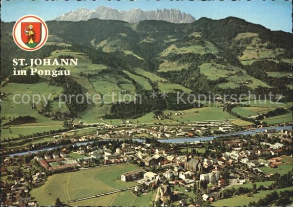 St Johann Pongau Salzburg Hochkönig Fliegeraufnahme