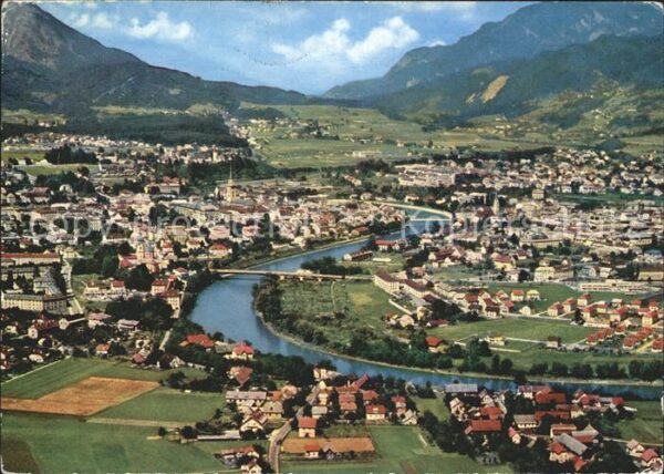 Villach Kaernten Fliegeraufnahme