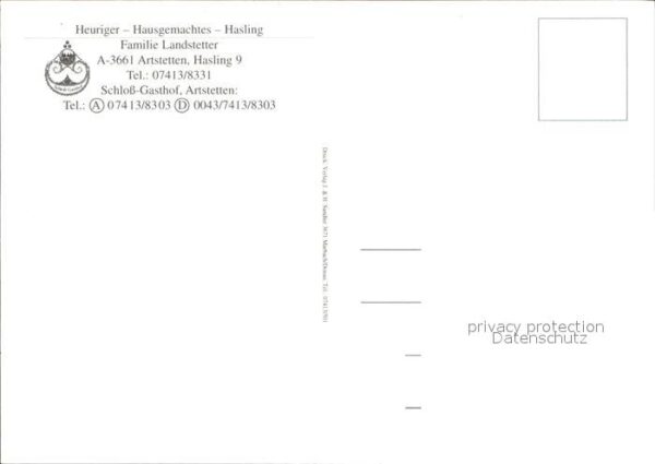 Artstetten-Poebring Heuriger Hausgemachtes Hasling – Bild 2