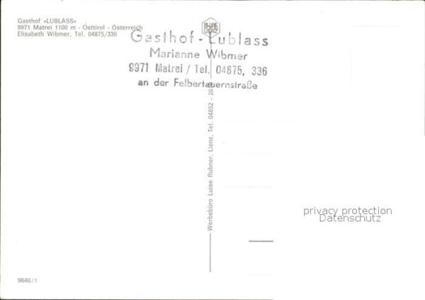 Matrei Osttirol Gasthof Lublass – Bild 2