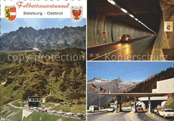 Salzburg Oesterreich Feldbertauern Tunnel Salzburg Osttirol