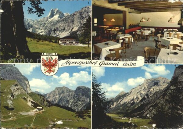 Pertisau Achensee Alpengasthof Gramai Lamsen Spitze Speis