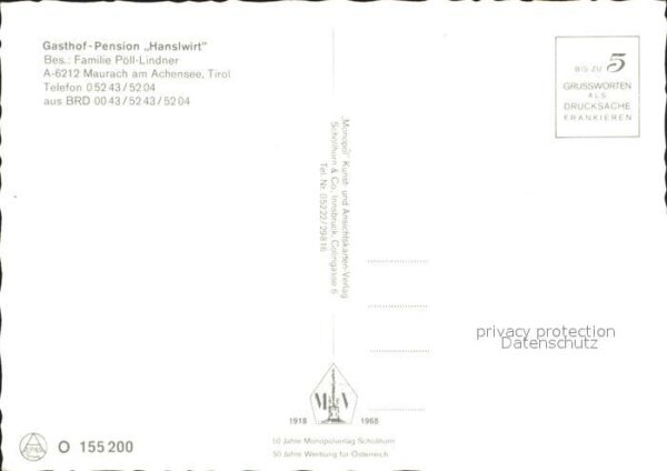 Maurach Tirol Gasthof Pension Hanslwirt – Bild 2