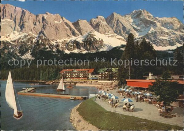 Eibsee Pavillon Eibseehotel Gr Waxenstein Riff