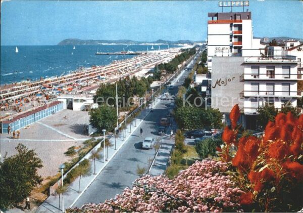 Riccione Riviera Adriatica Hotels Strandpromenad
