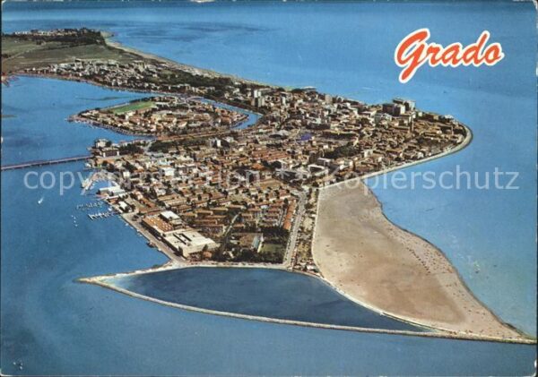 Grado Gorizia Fliegeraufnahme